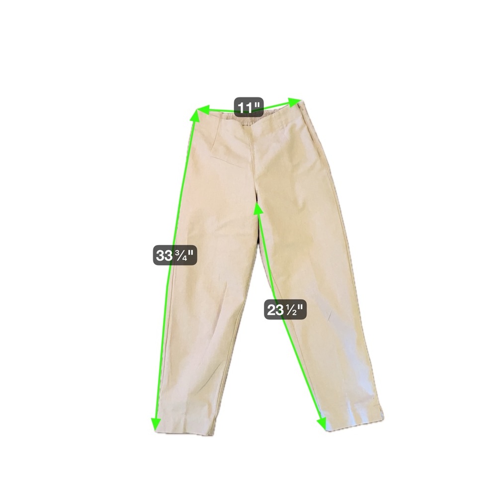 Fabindia Tan Ankle‎ Pants - Picture 3 of 6